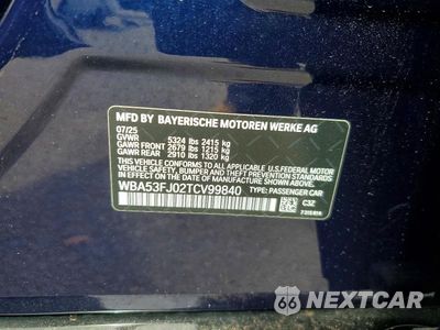 Zdjęcie 12 z 12 samochodu: 2026 BMW 530 XI VIN:WBA53FJ02TCV99840 - miniatura
