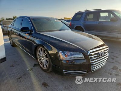 Czwarte zdjęcie samochodu z boku: 2014 AUDI A8 L QUATTRO VIN:WAURGAFD4EN002439 - miniatura