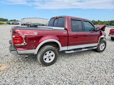 Trzecie zdjęcie samochodu z tyłu: 2003 FORD F150 SUPERCREW VIN:1FTRW08L13KA63783 - miniatura