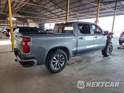 Trzecie zdjęcie samochodu z tyłu: 2022 CHEVROLET SILVERADO LTD K1500 LT VIN:1GCUYDED7NZ101195 - miniatura