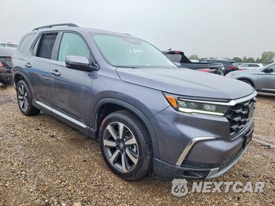 Czwarte zdjęcie samochodu z boku: 2025 HONDA PILOT TOURING VIN:5FNYG1H72SB145647 - miniatura