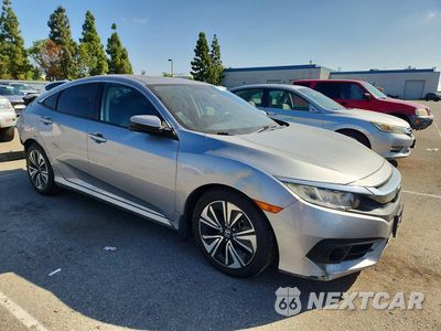 Czwarte zdjęcie samochodu z boku: 2017 HONDA CIVIC EXL VIN:19XFC1F76HE012152 - miniatura