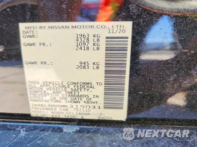Zdjęcie 13 z 13 samochodu: 2021 NISSAN ALTIMA SV VIN:1N4BL4DVXMN319031 - miniatura