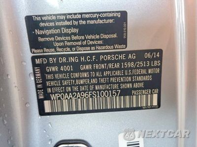 Zdjęcie 12 z 12 samochodu: 2015 PORSCHE 911 CARRERA VIN:WP0AA2A96FS100157 - miniatura