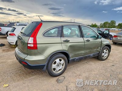 Trzecie zdjęcie samochodu z tyłu: 2009 HONDA CR-V LX VIN:5J6RE38379L017523 - miniatura