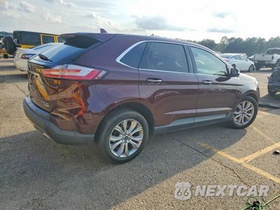 Trzecie zdjęcie samochodu z tyłu: 2019 FORD EDGE TITANIUM VIN:2FMPK4K91KBB90724 - miniatura