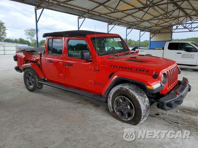 Czwarte zdjęcie samochodu z boku: 2020 JEEP GLADIATOR RUBICON VIN:1C6JJTBG8LL184207 - miniatura