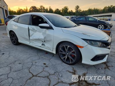 Czwarte zdjęcie samochodu z boku: 2021 HONDA CIVIC SPORT VIN:19XFC2F8XME003284 - miniatura