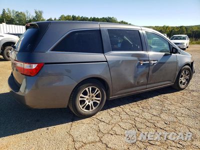Trzecie zdjęcie samochodu z tyłu: 2012 HONDA ODYSSEY EXL VIN:5FNRL5H64CB036414 - miniatura