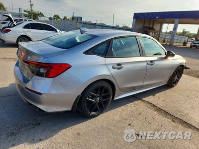 Trzecie zdjęcie samochodu z tyłu: 2022 HONDA CIVIC SPORT VIN:2HGFE2F56NH594138 - miniatura