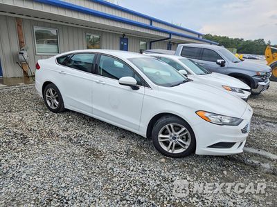 Czwarte zdjęcie samochodu z boku: 2018 FORD FUSION SE VIN:3FA6P0H73JR125461 - miniatura