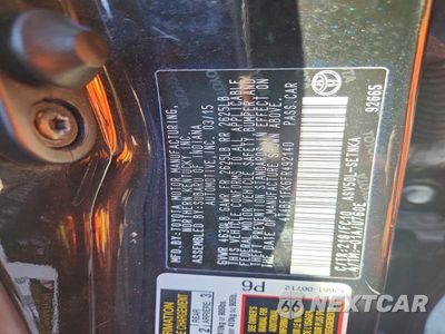 Zdjęcie 12 z 12 samochodu: 2015 TOYOTA CAMRY LE VIN:4T4BF1FK6FR492140 - miniatura