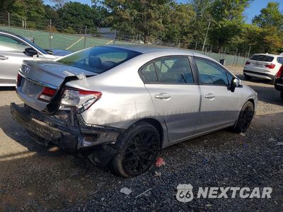Trzecie zdjęcie samochodu z tyłu: 2013 HONDA CIVIC LX VIN:19XFB2F52DE200412 - miniatura