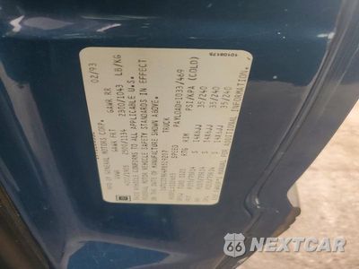 Zdjęcie 12 z 12 samochodu: 1993 GMC SONOMA VIN:1GTCS19R4P8519207 - miniatura