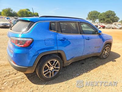 Trzecie zdjęcie samochodu z tyłu: 2017 JEEP COMPASS LATITUDE VIN:3C4NJCBB0HT668656 - miniatura