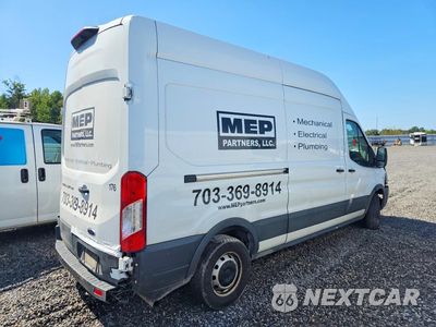 Trzecie zdjęcie samochodu z tyłu: 2023 FORD TRANSIT T-250 VIN:1FTBR1X88PKA11536 - miniatura
