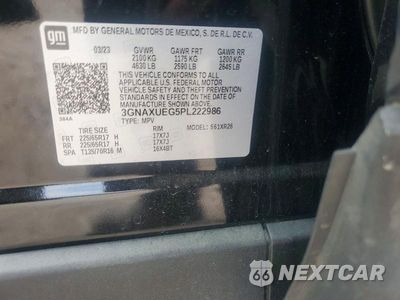 Zdjęcie 13 z 13 samochodu: 2023 CHEVROLET EQUINOX LT VIN:3GNAXUEG5PL222986 - miniatura
