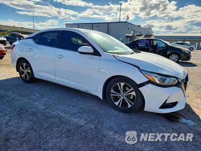 Czwarte zdjęcie samochodu z boku: 2020 NISSAN SENTRA SV VIN:3N1AB8CV1LY242085 - miniatura