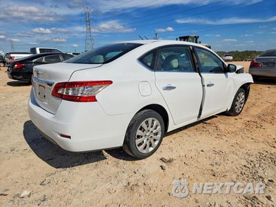 Trzecie zdjęcie samochodu z tyłu: 2015 NISSAN SENTRA S VIN:3N1AB7AP8FY308537 - miniatura