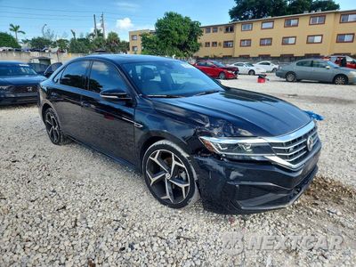 Czwarte zdjęcie samochodu z boku: 2022 VOLKSWAGEN PASSAT R-LINE VIN:1VWMA7A34NC002496 - miniatura