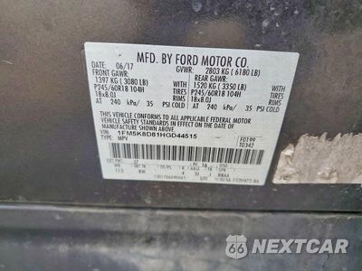 Zdjęcie 13 z 13 samochodu: 2017 FORD EXPLORER XLT VIN:1FM5K8D81HGD44515 - miniatura