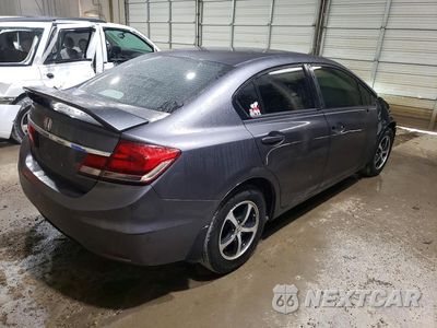 Trzecie zdjęcie samochodu z tyłu: 2015 HONDA CIVIC SE VIN:19XFB2F77FE077419 - miniatura