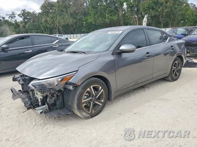 2025 NISSAN SENTRA SV 3N1AB8CV2SY261968 - główne zdjęcie licytacji z USA - miniatura