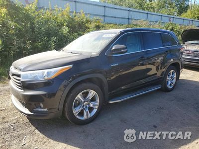 2015 TOYOTA HIGHLANDER HYBRID LIMITED 5TDDCRFH8FS011814 - główne zdjęcie licytacji z USA - miniatura