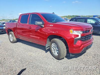 Czwarte zdjęcie samochodu z boku: 2022 CHEVROLET SILVERADO K1500 RST VIN:1GCUDEED8NZ557143 - miniatura