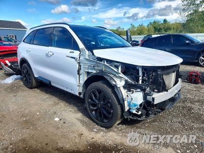Czwarte zdjęcie samochodu z boku: 2023 KIA SORENTO SX VIN:5XYRKDLF4PG196487 - miniatura