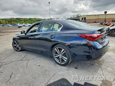 Drugie zdjęcie samochodu z przodu: 2021 INFINITI Q50 SIGNATURE EDITION VIN:JN1EV7CR5MM754829 - miniatura