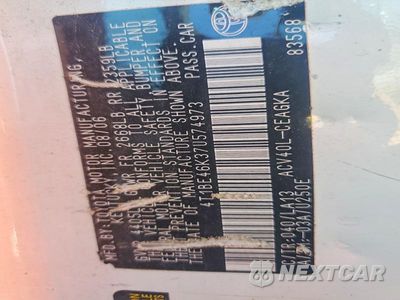 Zdjęcie 13 z 13 samochodu: 2007 TOYOTA CAMRY XLE VIN:4T1BE46K37U574973 - miniatura