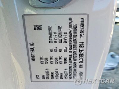 Zdjęcie 13 z 13 samochodu: 2023 TESLA MODEL 3 VIN:5YJ3E1EB2PF713184 - miniatura
