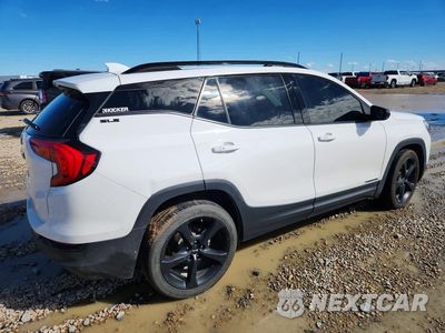 Trzecie zdjęcie samochodu z tyłu: 2020 GMC TERRAIN SLE VIN:3GKALMEV1LL232318 - miniatura
