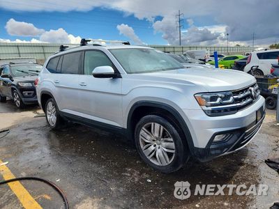 Czwarte zdjęcie samochodu z boku: 2019 VOLKSWAGEN ATLAS SE VIN:1V2UR2CAXKC512663 - miniatura