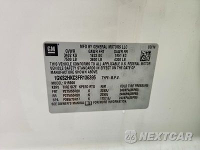 Zdjęcie 14 z 14 samochodu: 2015 GMC YUKON XL K1500 SLT VIN:1GKS2HKC3FR136396 - miniatura