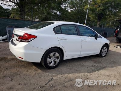 Trzecie zdjęcie samochodu z tyłu: 2014 HONDA CIVIC LX VIN:19XFB2F55EE215455 - miniatura