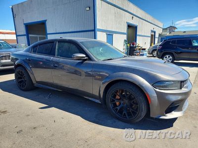 Czwarte zdjęcie samochodu z boku: 2022 DODGE CHARGER SCAT PACK VIN:2C3CDXGJ3NH121735 - miniatura