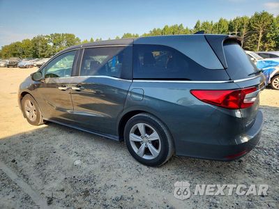 Drugie zdjęcie samochodu z przodu: 2018 HONDA ODYSSEY EXL VIN:5FNRL6H7XJB106669 - miniatura