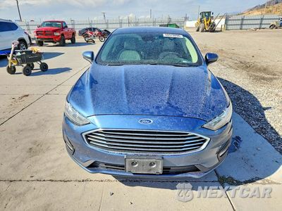 Piąte zdjęcie samochodu w środku: 2019 FORD FUSION SE VIN:3FA6P0HD8KR251757 - miniatura