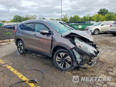 Czwarte zdjęcie samochodu z boku: 2016 HONDA CR-V TOURING VIN:5J6RM4H9XGL006249 - miniatura