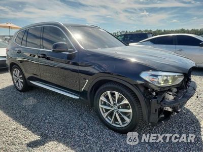 Czwarte zdjęcie samochodu z boku: 2019 BMW X3 SDRIVE30I VIN:5UXTR7C55KLF26131 - miniatura
