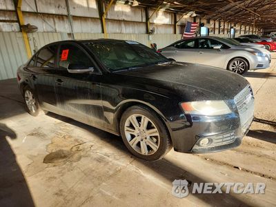 Czwarte zdjęcie samochodu z boku: 2010 AUDI A4 PREMIUM VIN:WAUAFAFL4AN057331 - miniatura