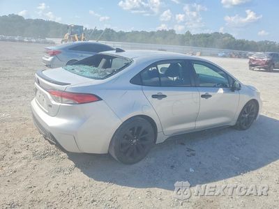 Trzecie zdjęcie samochodu z tyłu: 2021 TOYOTA COROLLA SE NIGHTSHADE EDITION VIN:5YFS4MCEXMP070922 - miniatura