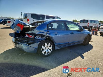 Trzecie zdjęcie samochodu z tyłu: 2006 HONDA CIVIC LX VIN:2HGFA16586H510473 - miniatura