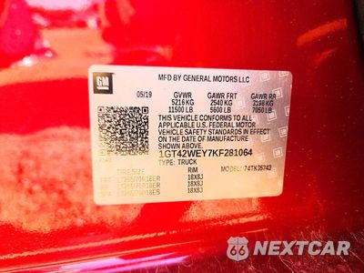 Zdjęcie 13 z 13 samochodu: 2019 GMC SIERRA K3500 DENALI VIN:1GT42WEY7KF281064 - miniatura