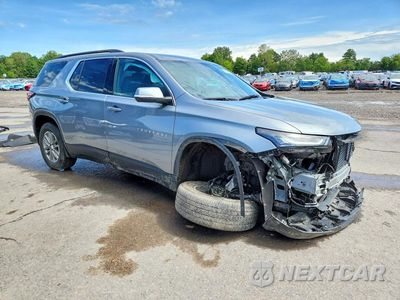 Czwarte zdjęcie samochodu z boku: 2023 CHEVROLET TRAVERSE LT VIN:1GNEVGKW3PJ283796 - miniatura