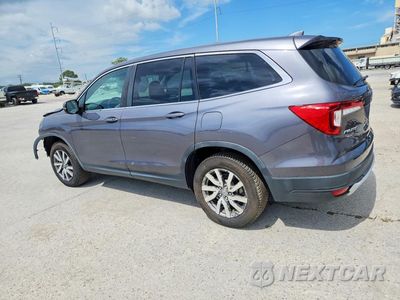 Drugie zdjęcie samochodu z przodu: 2020 HONDA PILOT EXL VIN:5FNYF6H56LB067079 - miniatura