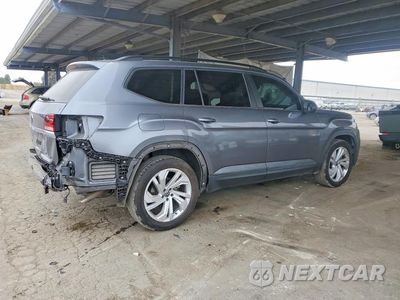 Trzecie zdjęcie samochodu z tyłu: 2021 VOLKSWAGEN ATLAS SE VIN:1V2WR2CA8MC548914 - miniatura