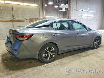 Trzecie zdjęcie samochodu z tyłu: 2021 NISSAN SENTRA SV VIN:3N1AB8CV9MY323417 - miniatura